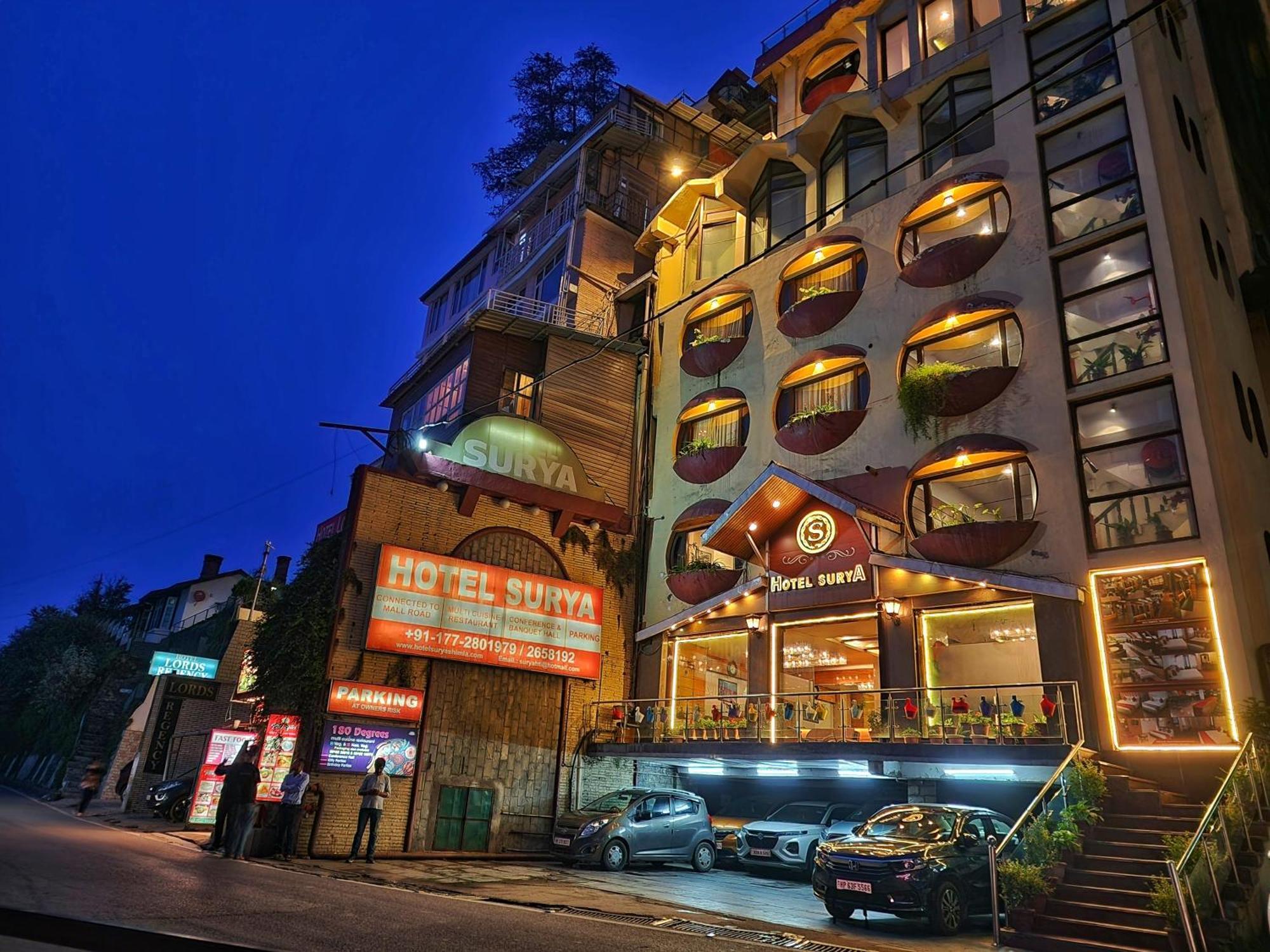 Hotel Surya Shimla Buitenkant foto